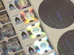 Holographic Labels – Holographic label printing by Process Label Systems Inc
